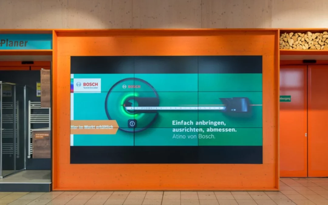 Obi Instore-Netzwerk über SSP1 buchbar